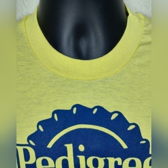 VINTAGE 90s pedigree K9 walk mend XL t-shirt single stitch made in USA hanes new - Picture 2 of 7